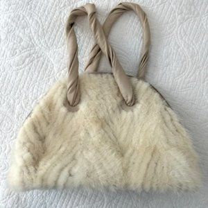 Designer Fur Handbag